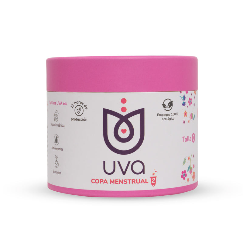 Copa Menstrual UVA 2 Talla 0 Rosado