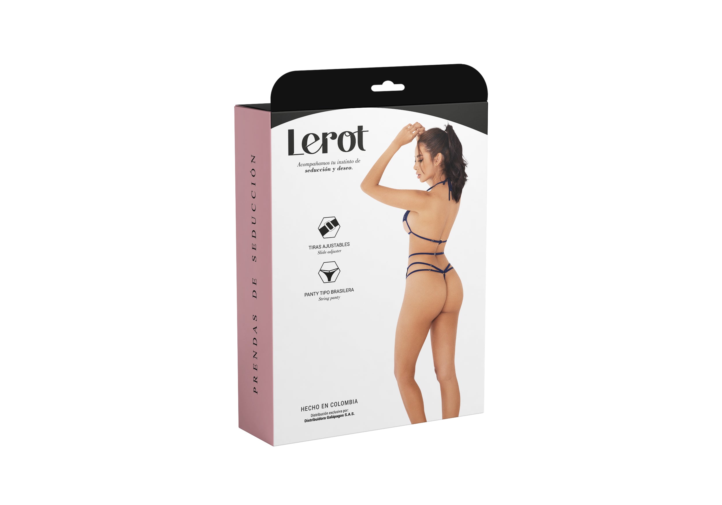 Conjunto Lenceria Rada Lerot Azul