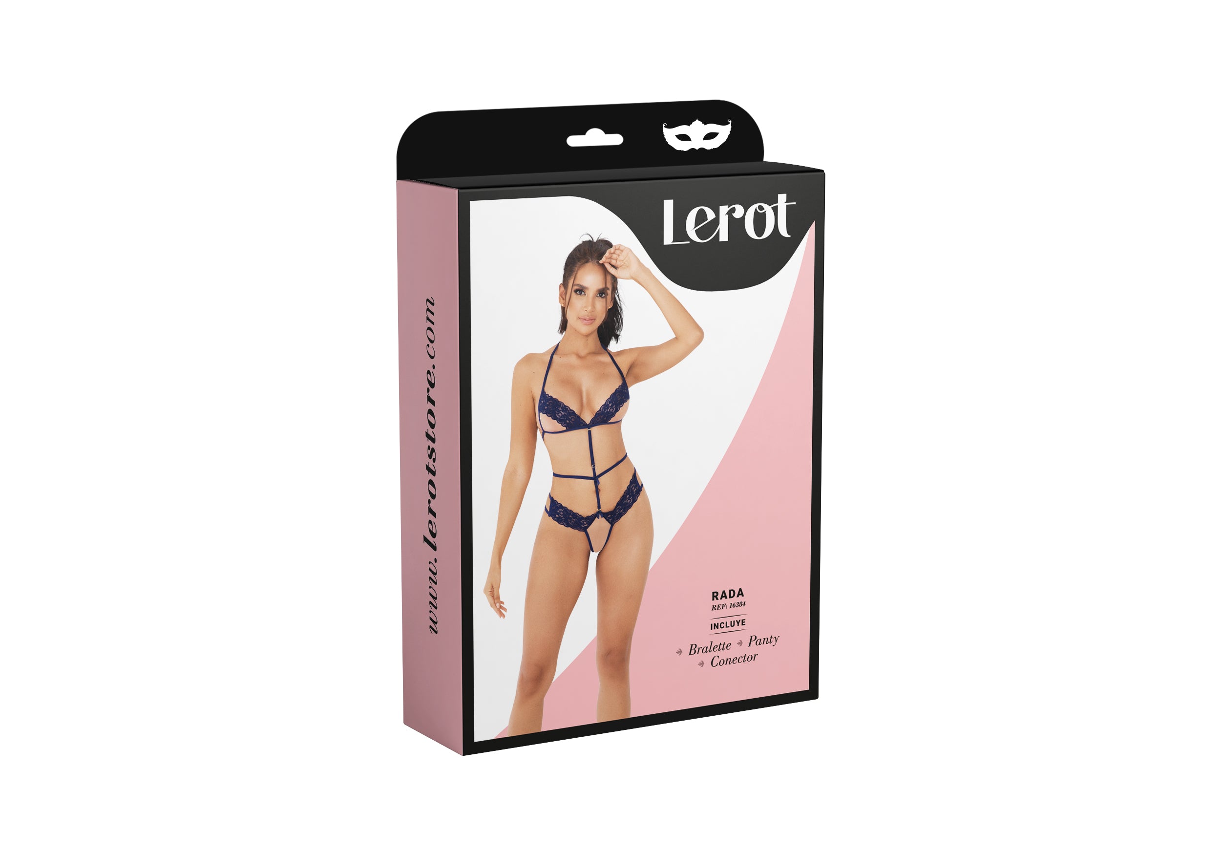 Conjunto Lenceria Rada Lerot Azul