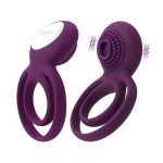 Anillo Vibrador Para El Pene Tammy Morado Svakom DistriSex