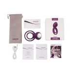 Anillo Vibrador Para El Pene Tammy Morado Svakom DistriSex