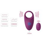 Anillo Vibrador Para El Pene Winni Morado Svakom DistriSex