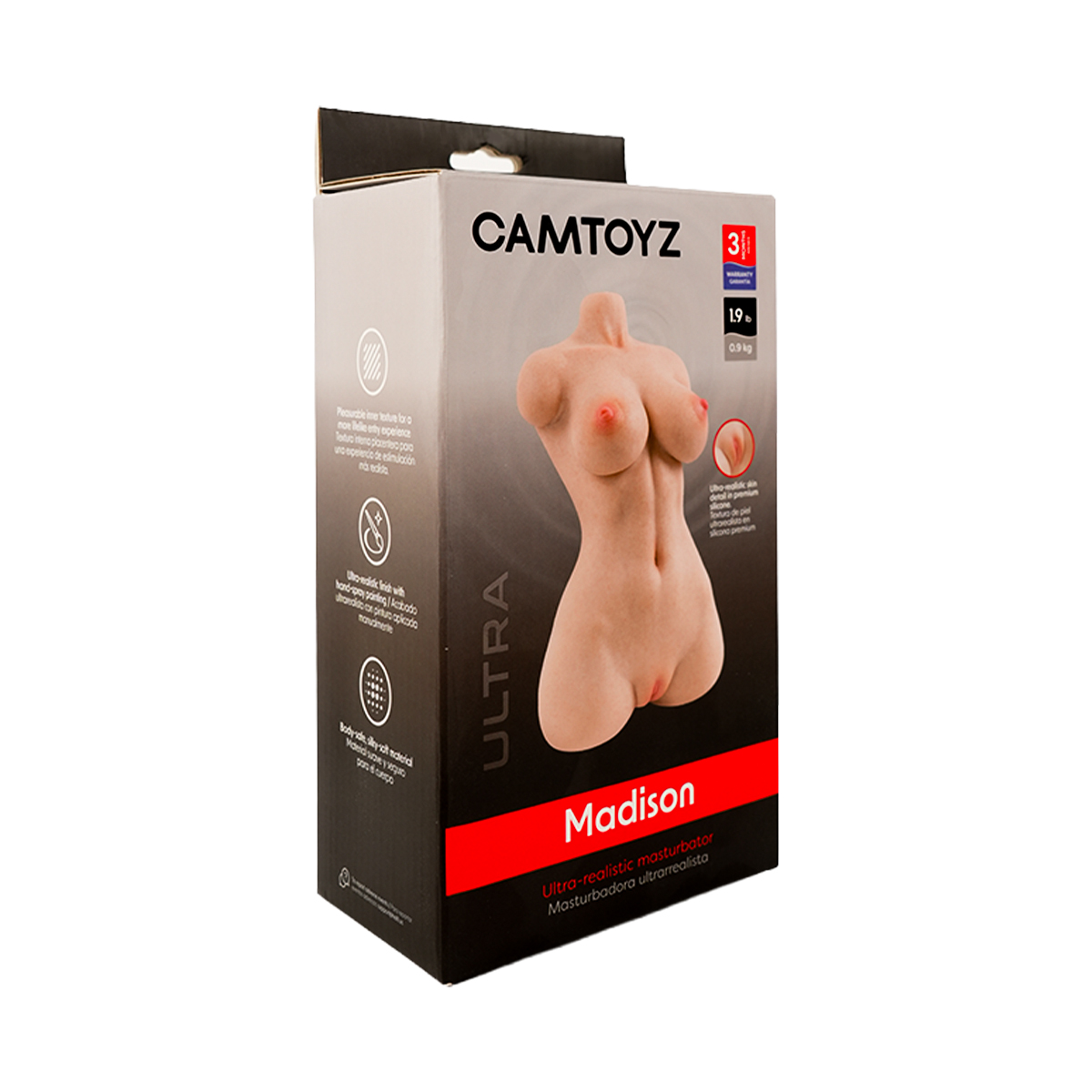 Camtoyz Masturbadora Ultrarealista Madison