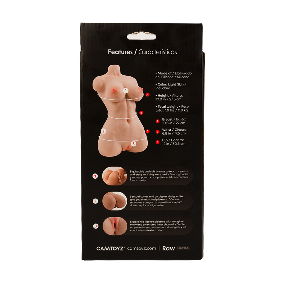 Camtoyz Masturbadora Ultrarealista Madison