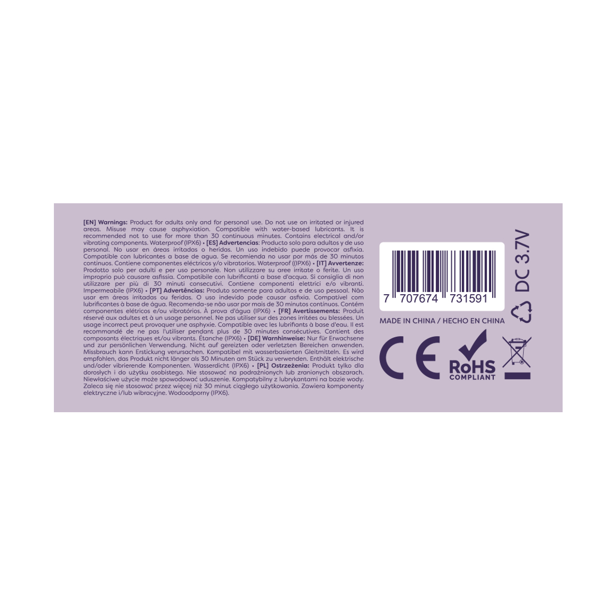 Vibrador Doble Tifany