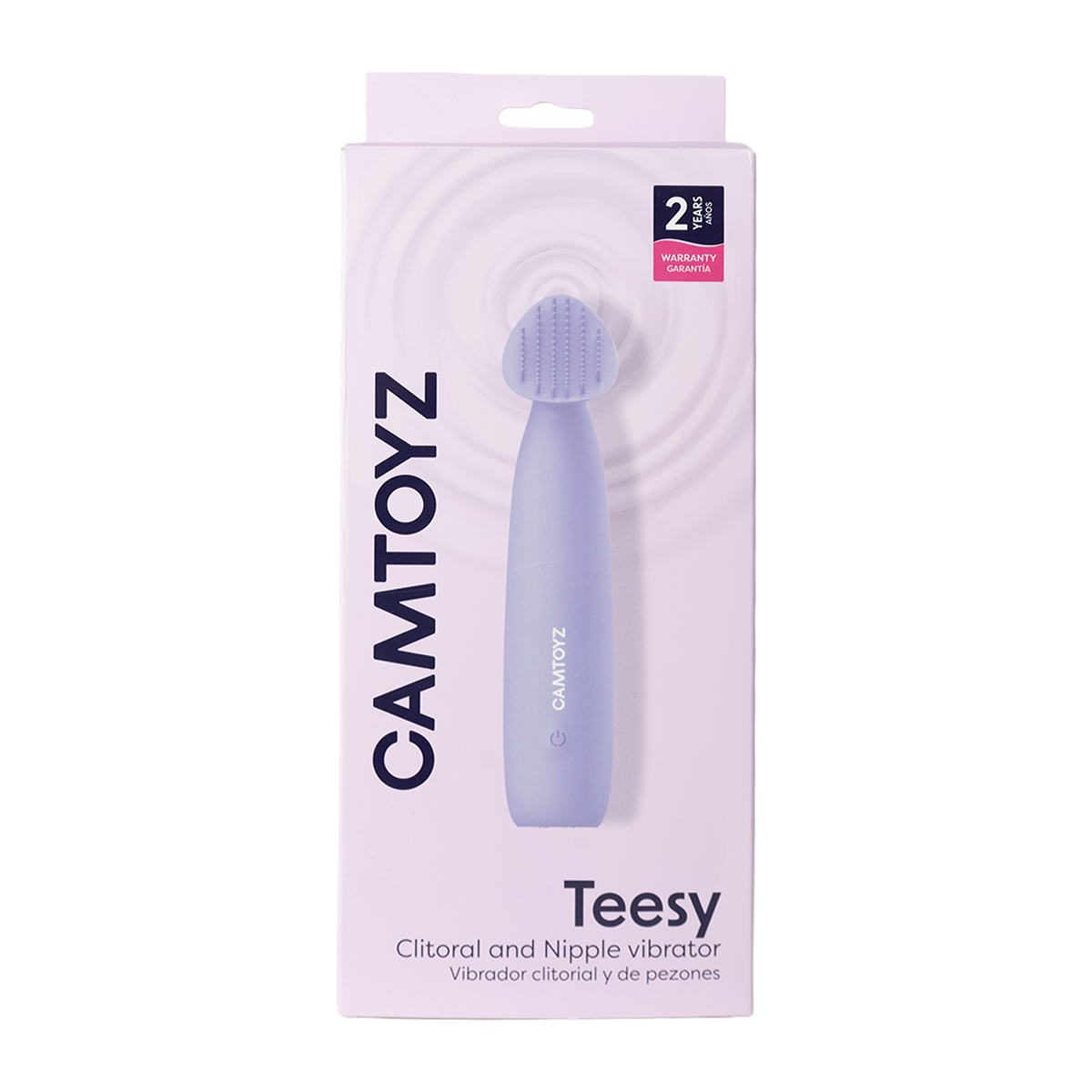 Teesy Vibrador de clítoris y pezones Camtoyz