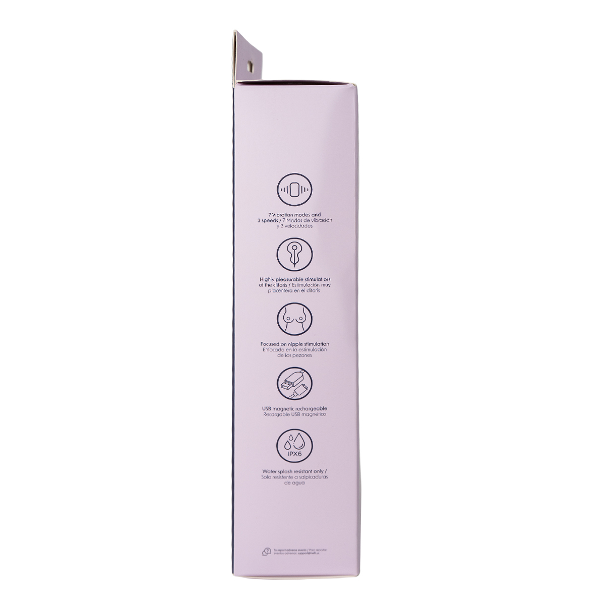 Teesy Vibrador de clítoris y pezones Camtoyz