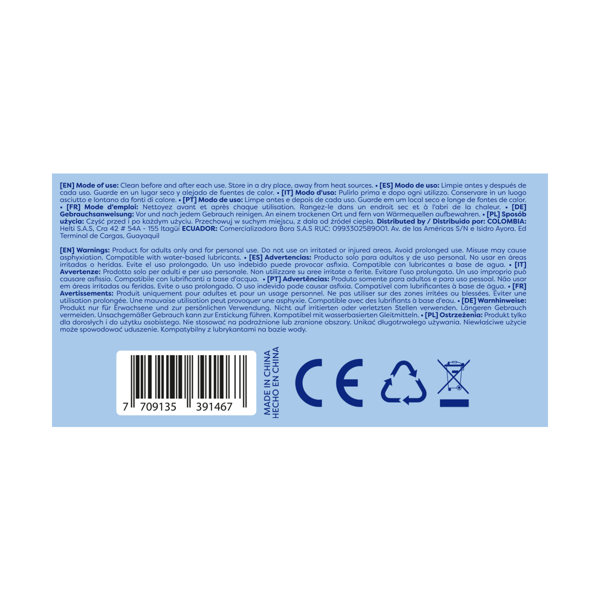 Handet Masturbador de Silicona Texturizado Camtoyz