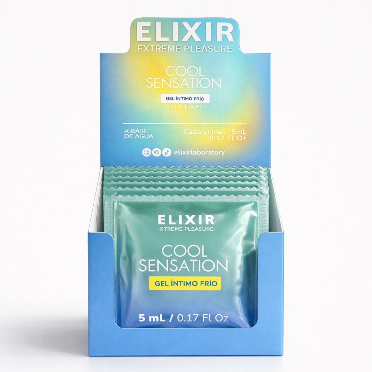 Lubricante Íntimo Frio Cool Sensation Elixir